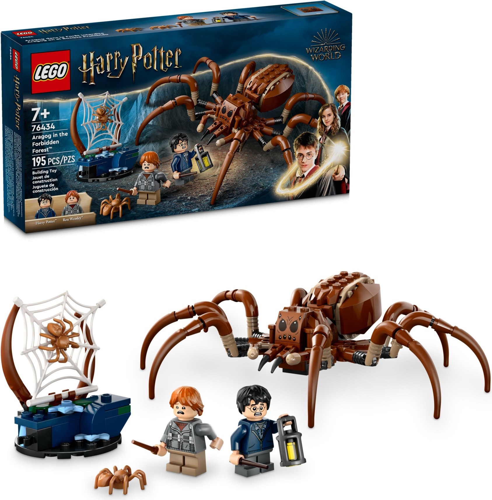Изображение товара Конструктор LEGO Harry Potter Арагог в Запретном лесу 76434 204 детали
