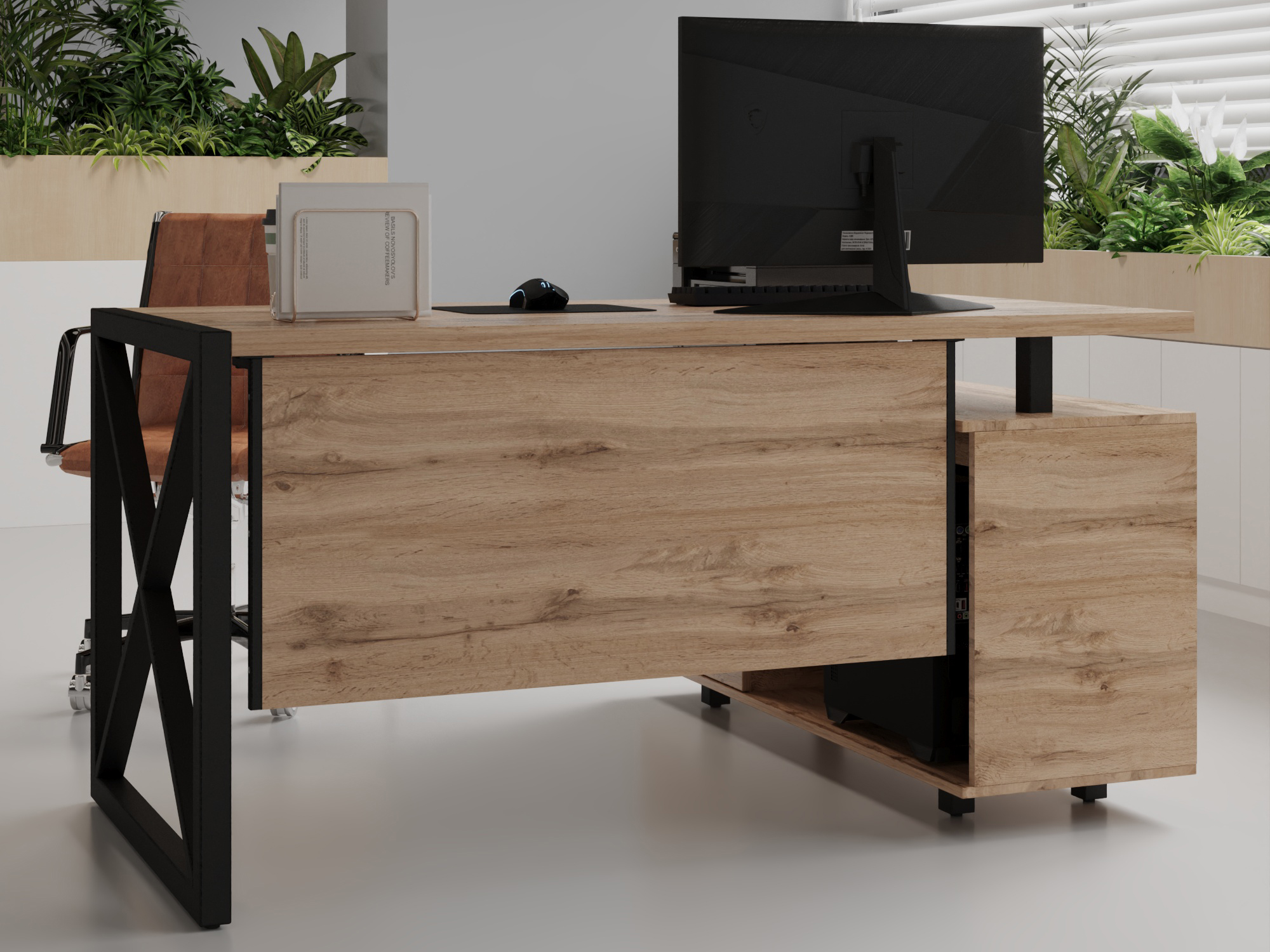 Письменный стол КАЛИФОРНИЯ МЕБЕЛЬ Хардвиг - фото 17