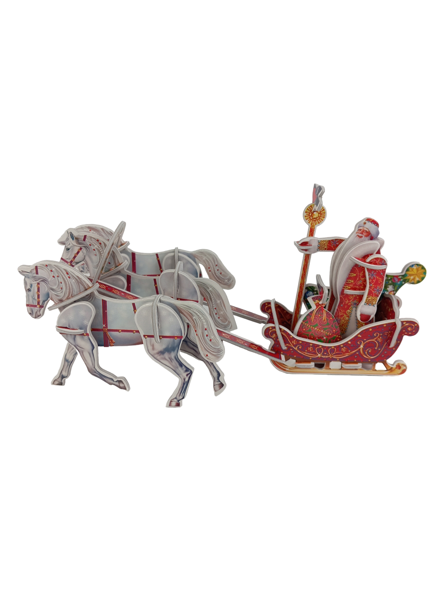 Пазл Хохлома Оптом 20 шт. 3D - фото 3