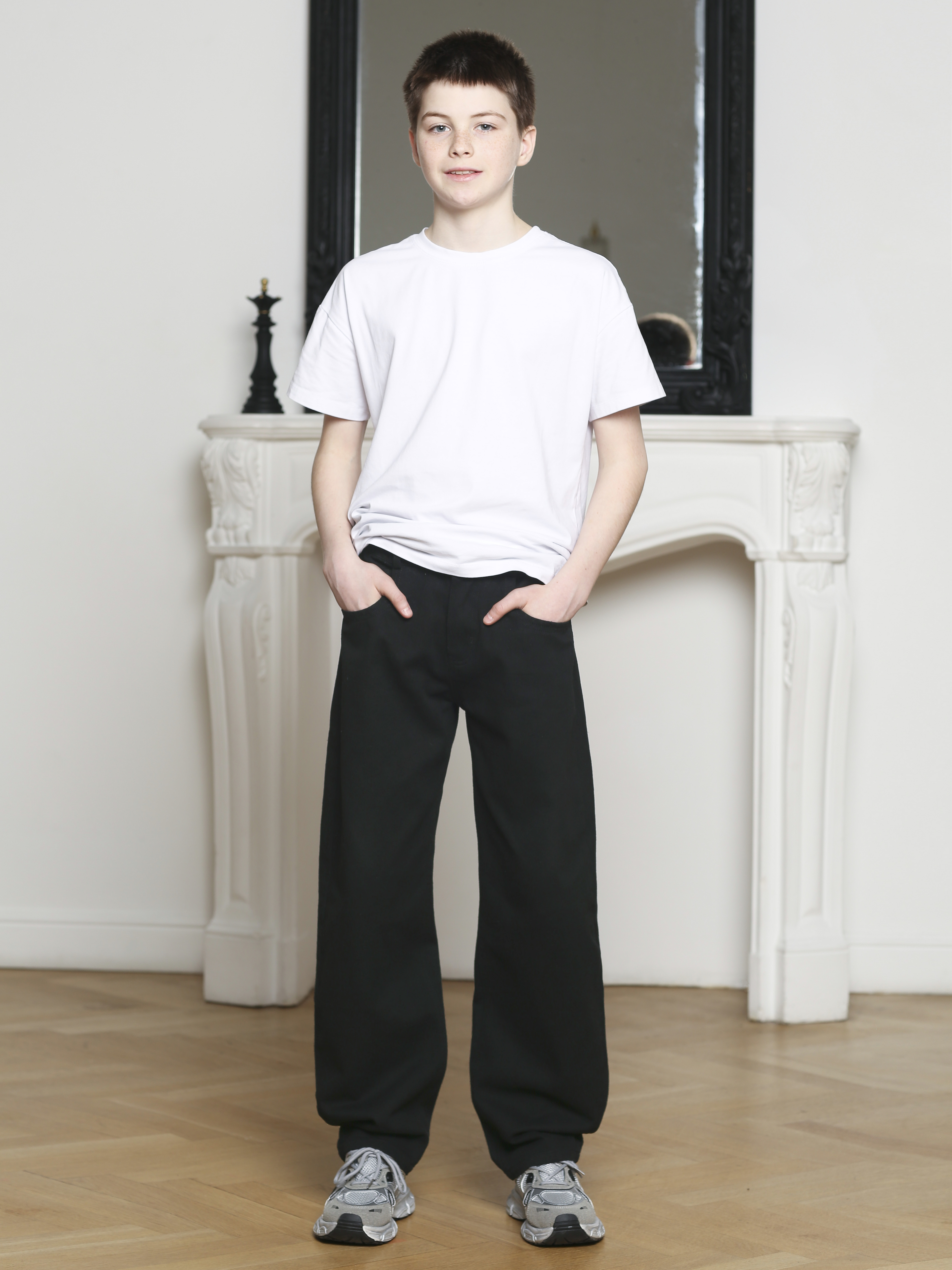 Джинсы-бананы СИНИЙ МИР R161-IL - фото 4