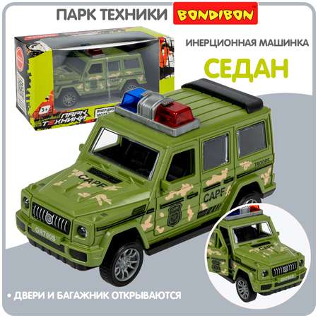 Внедорожник Bondibon военная инерционная машинка
