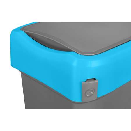 Контейнер Econova для мусора Smart Bin 50л синий