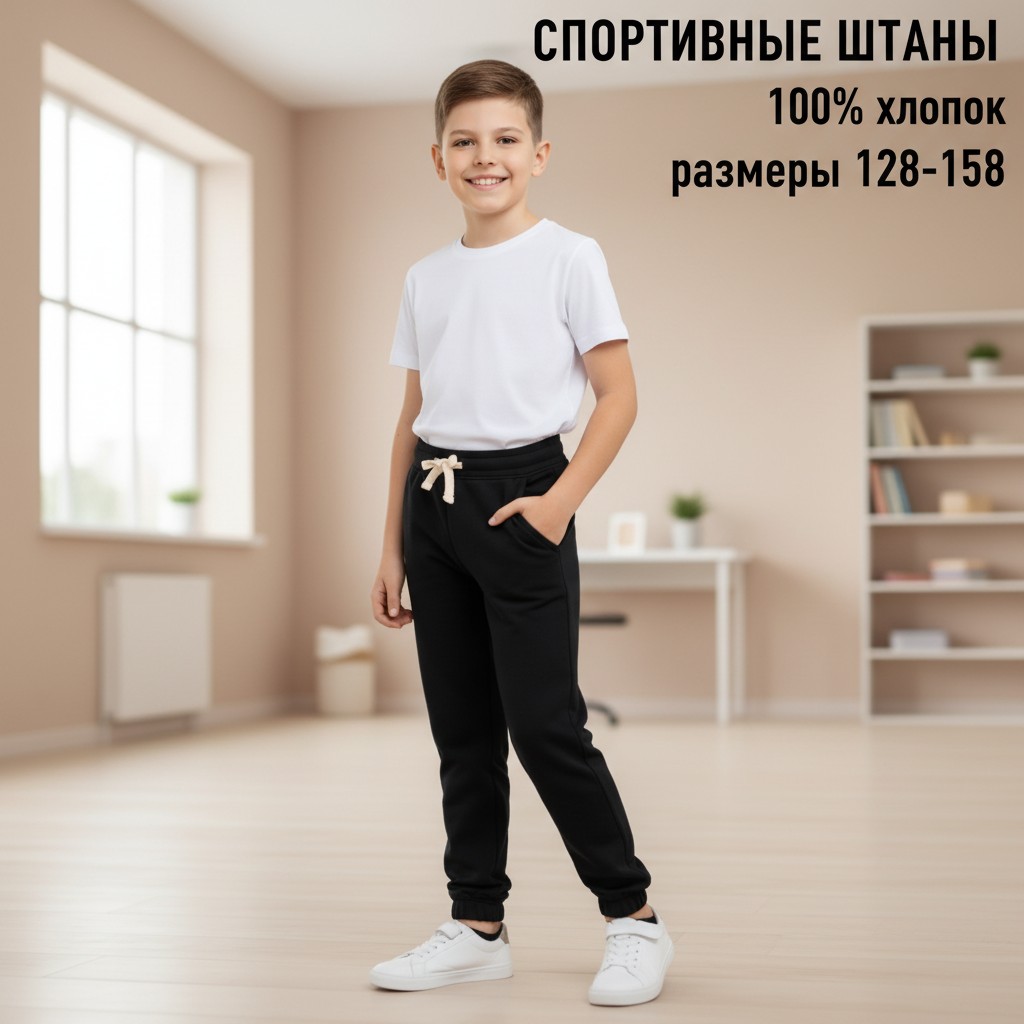 Брюки спортивные SoloWay SW5108 - фото 2