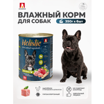Корм влажный Зоогурман для собак Holistic цыплёнок с горошком и шпинатом 350г х 6шт