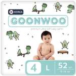 Подгузники GOONWOO L 52 шт.