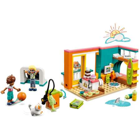 Конструктор LEGO Friends Комната Лео блочный