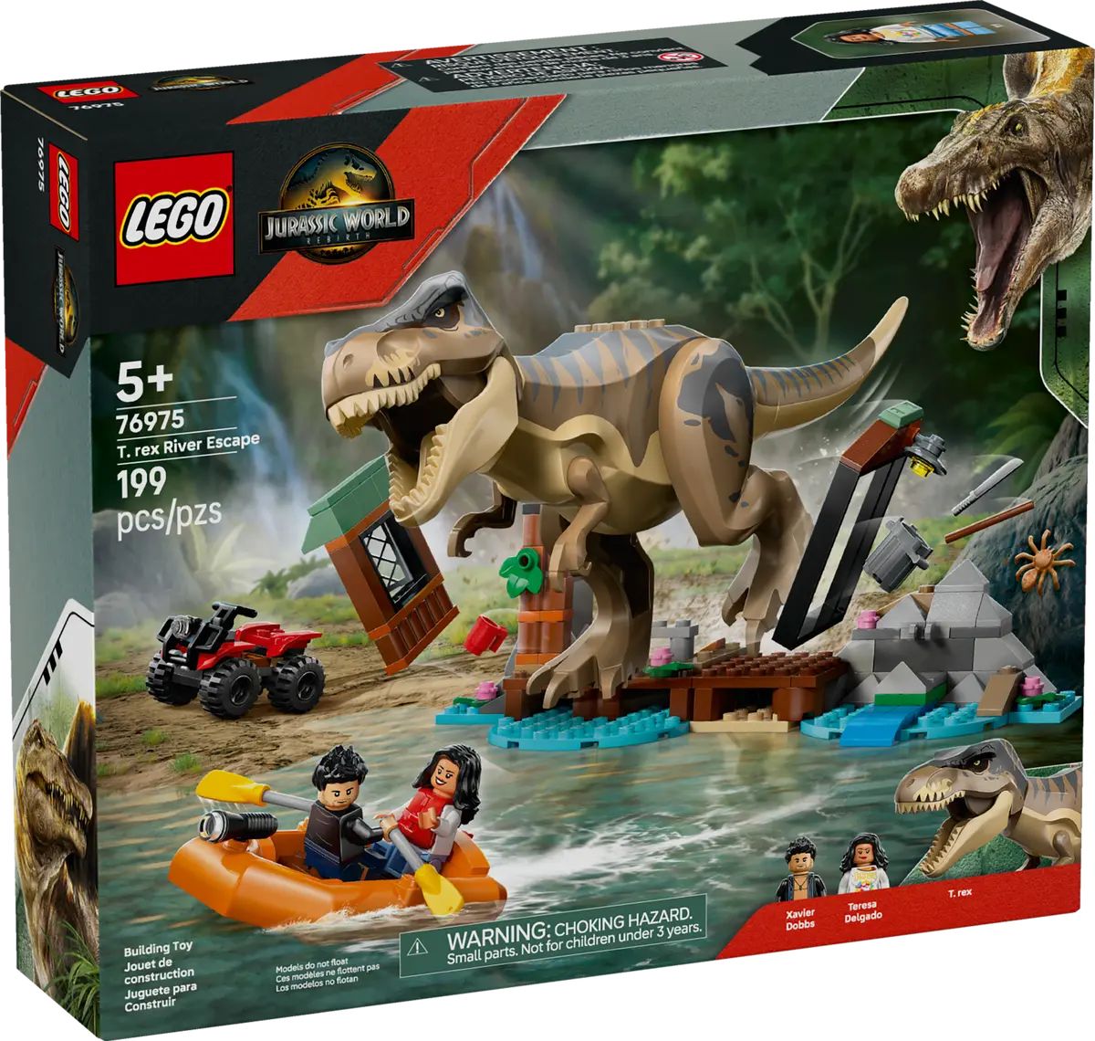 Конструктор LEGO Jurassic World Мир Юрского периода блочный - фото 2