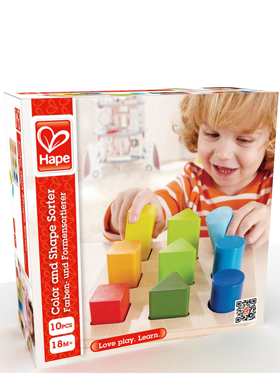 Игрушка Hape сортер Цвета и формы - фото 9