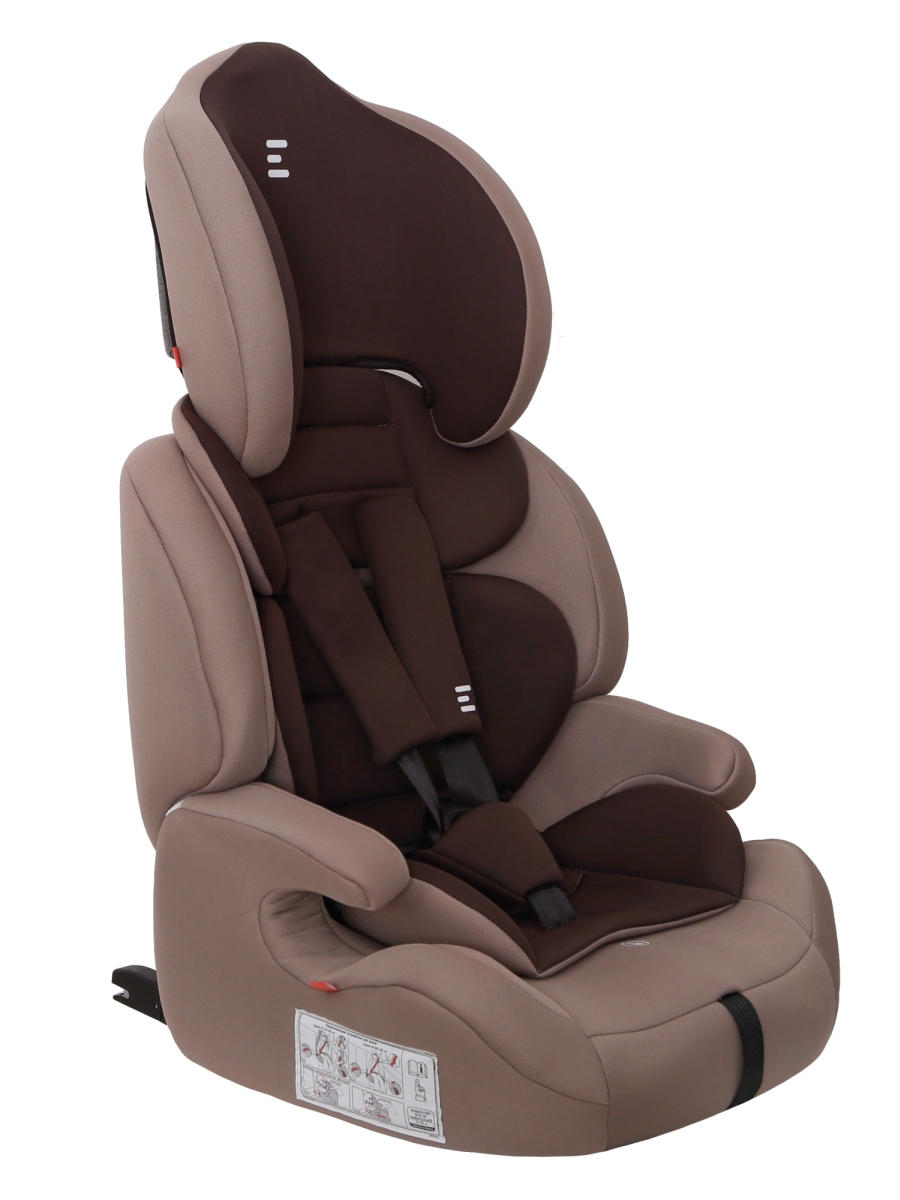 Автокресло Еду-Еду KS 575 Isofix 1/2/3 (9-36 кг) коричневый - фото 2