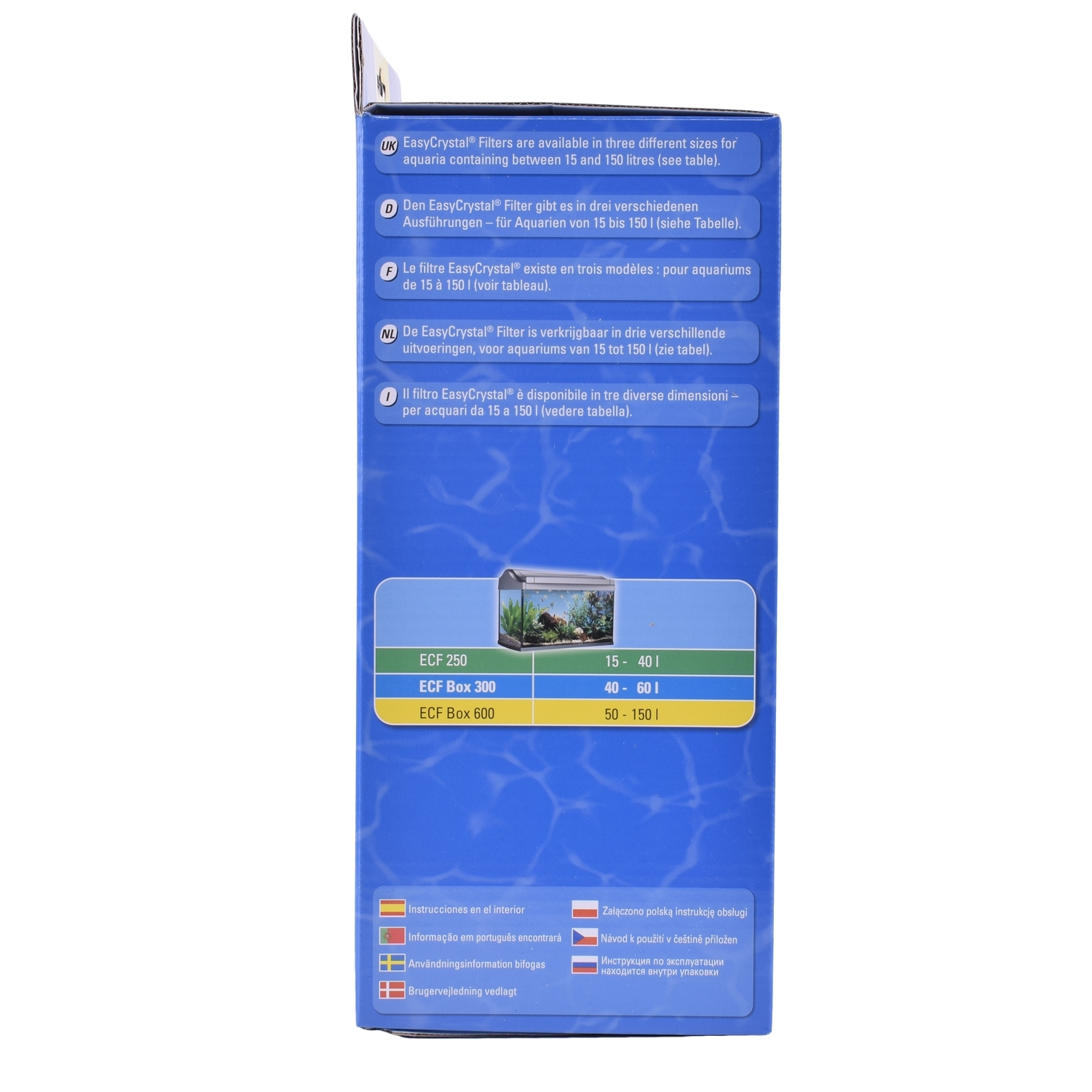 Фильтр для аквариумов Tetra EasyCrystal 300 Filter Box внутренний 40-60л - фото 5