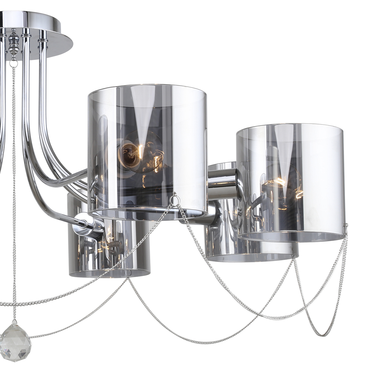 Люстра ESCADA Escada 683/8P E14*40W Chrome - фото 3