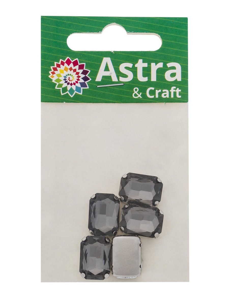Набор для творчества Astra Craft аппликация Стразы для рукоделия 5 шт - фото 4