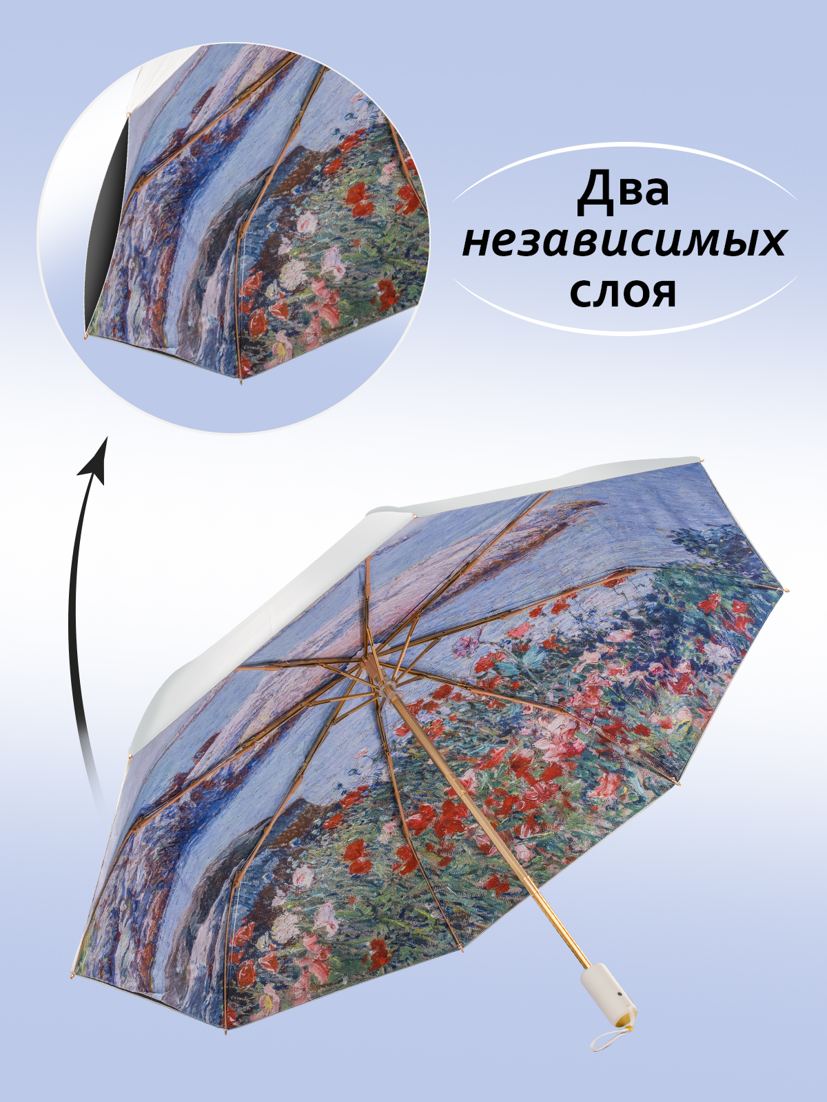 Зонт Белоснежка 345-UA - фото 4