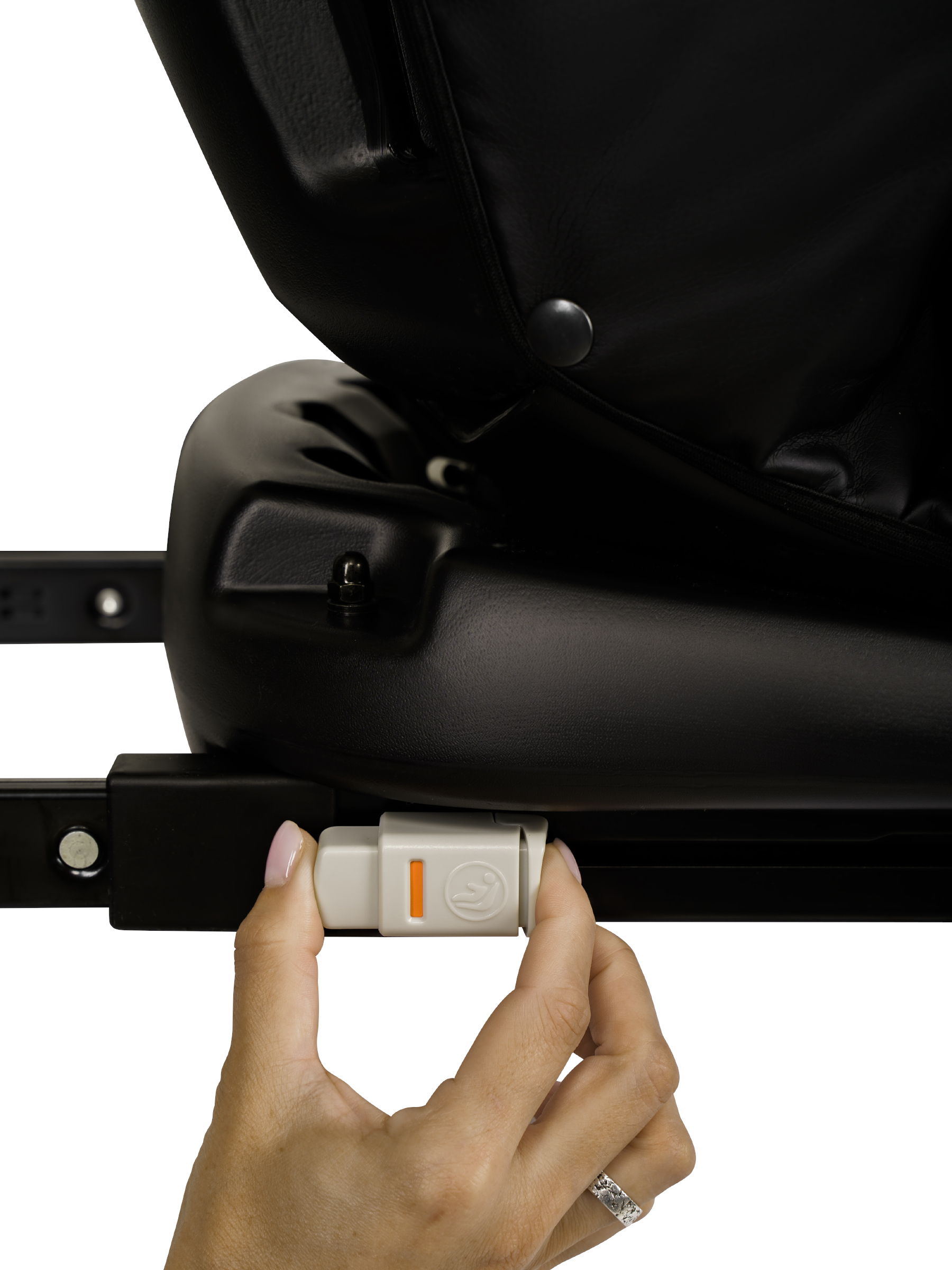 Автокресло Indigo Jovola Fuller сер.-черная кожа Isofix 0+/1/2/3 (0-36 кг) серый - фото 22