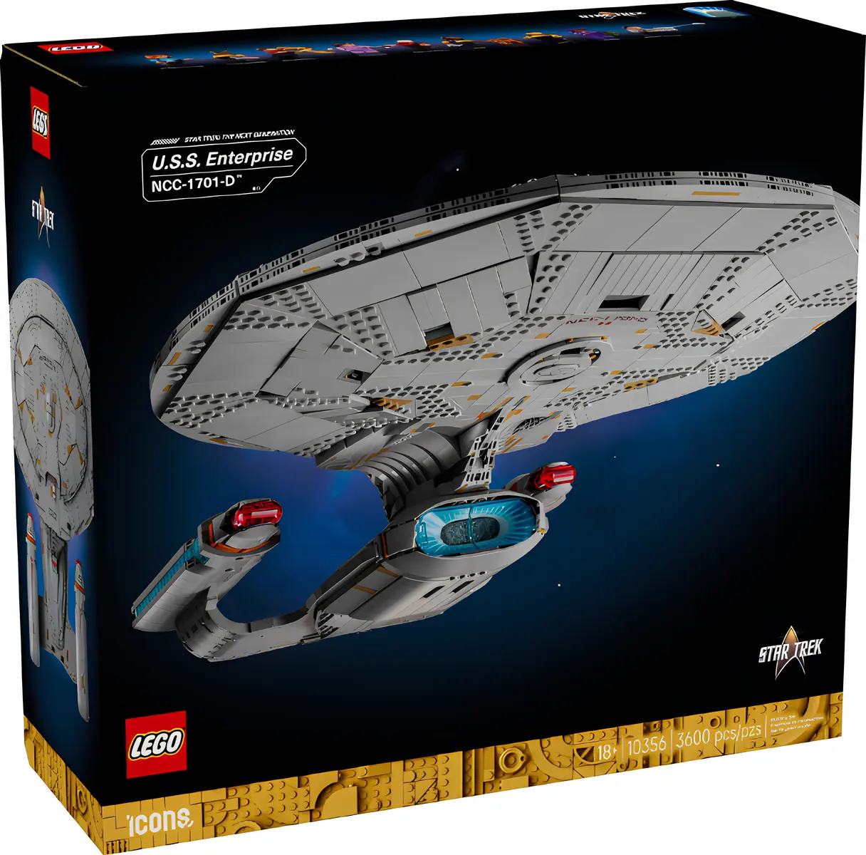Изображение товара Конструктор LEGO Star Trek U.S.S. Enterprise NCC-1701-D для взрослых