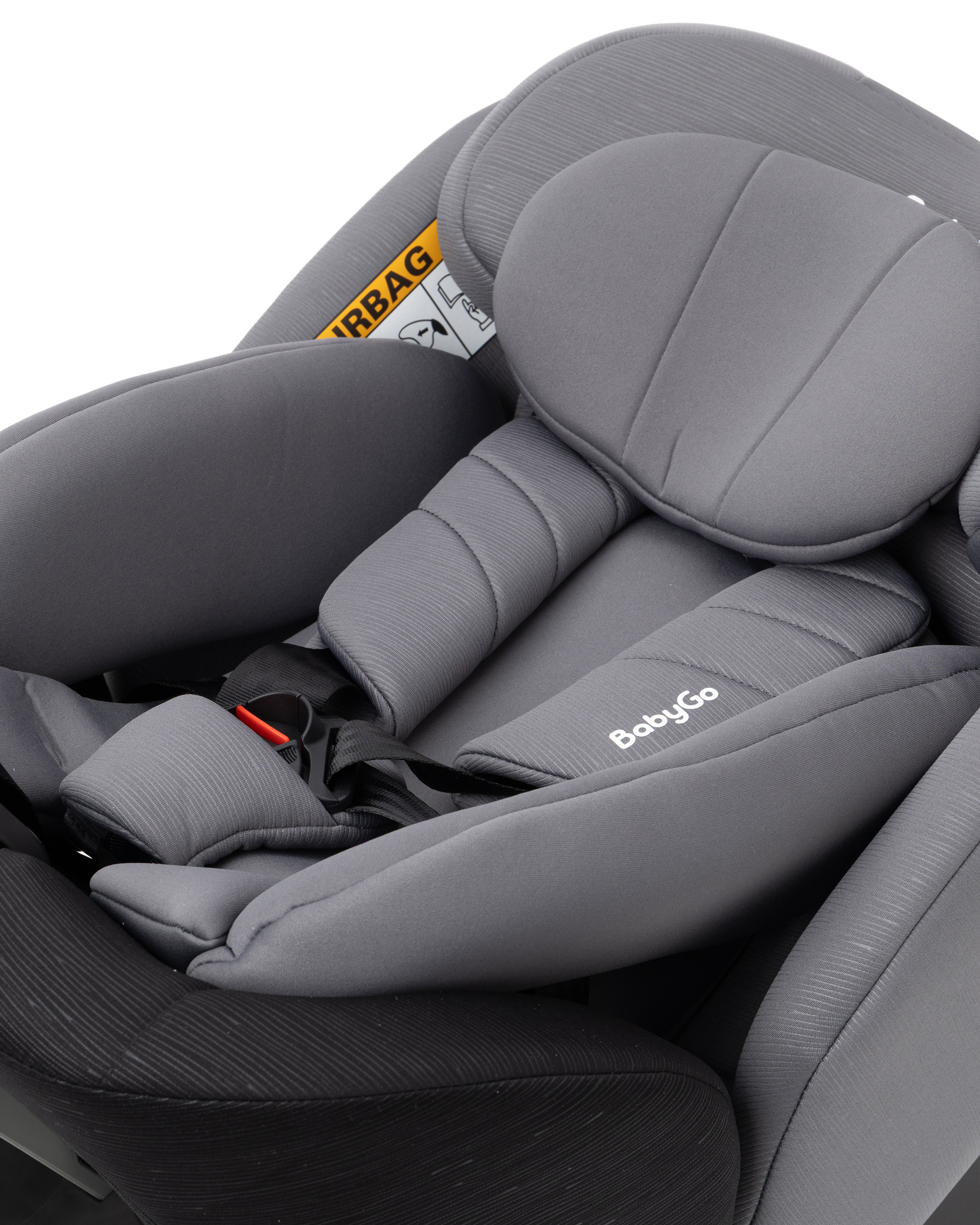 Автокресло BabyGo 4-Stage 0+/1/2/3 (0-36 кг) серый - фото 18