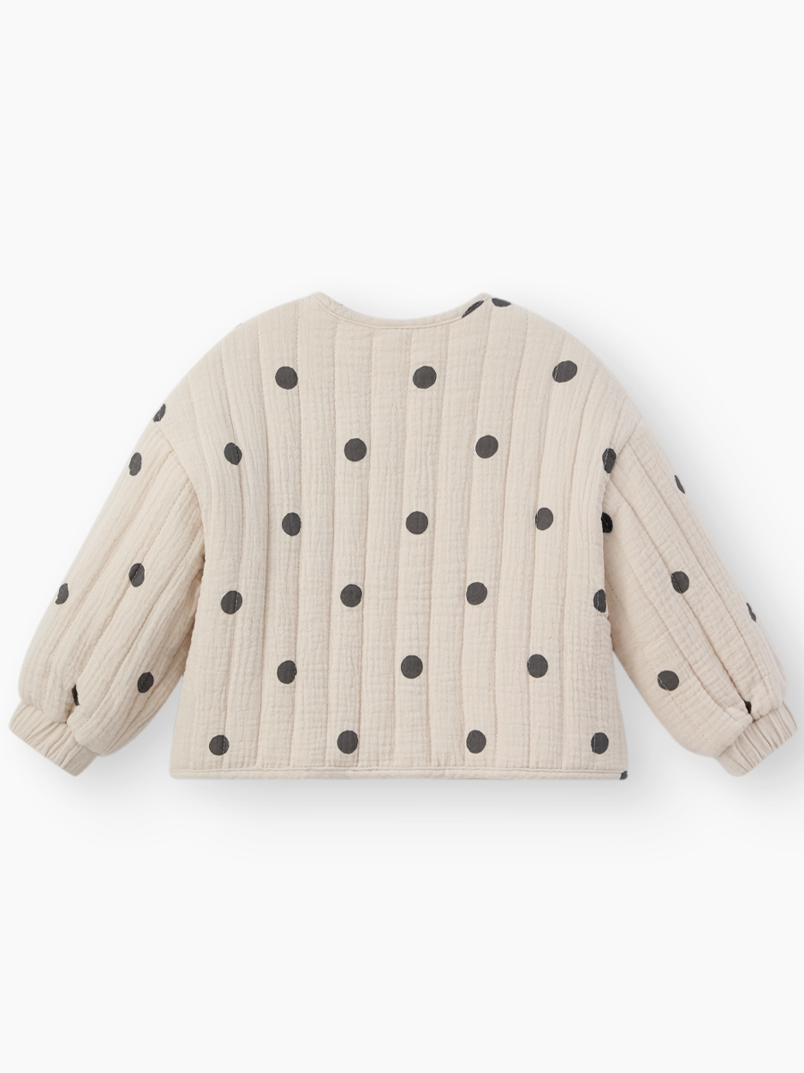 Куртка Happy Baby 88270-1_beige with dots - фото 14