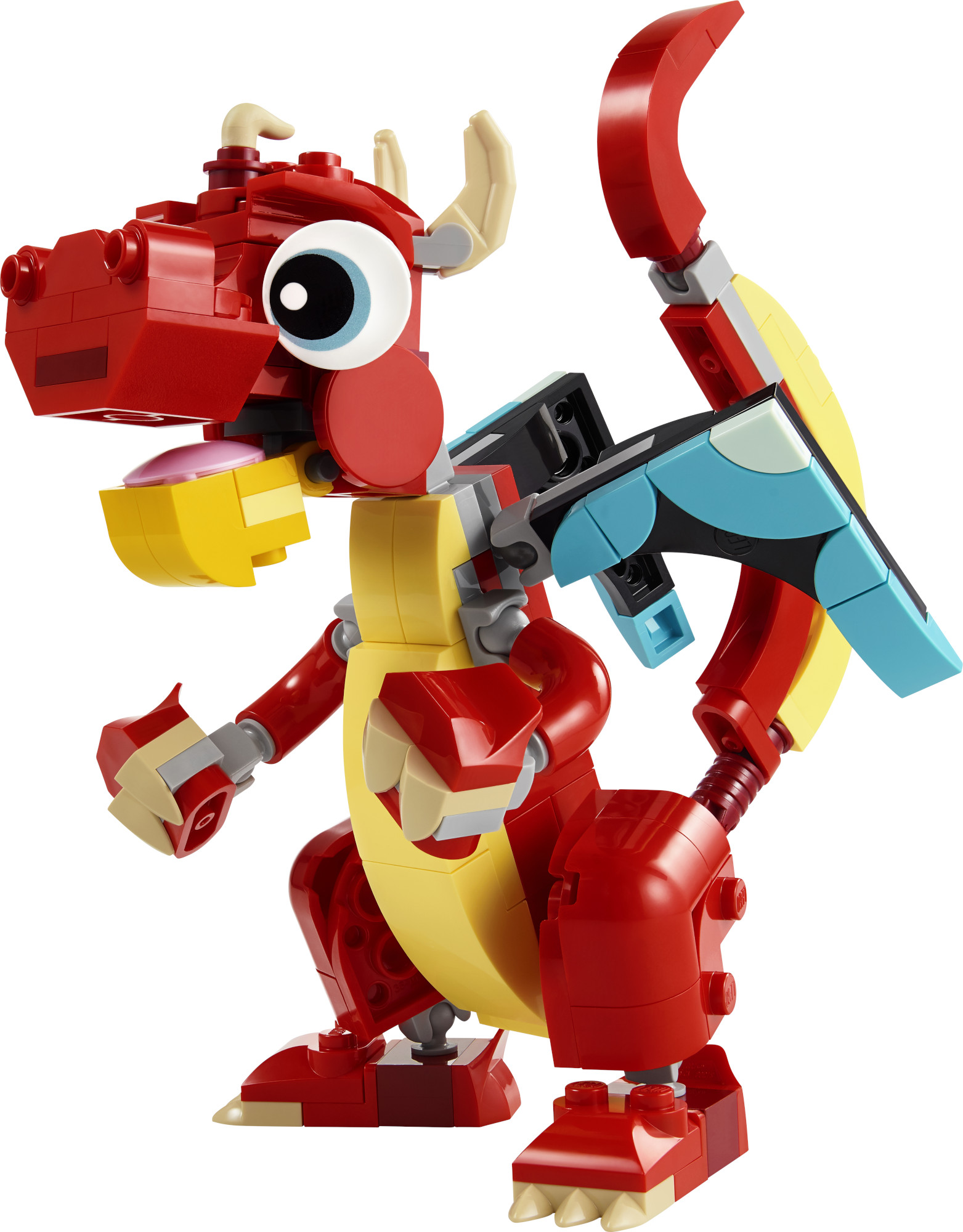 Конструктор LEGO Classic Красный дракон блочный - фото 2