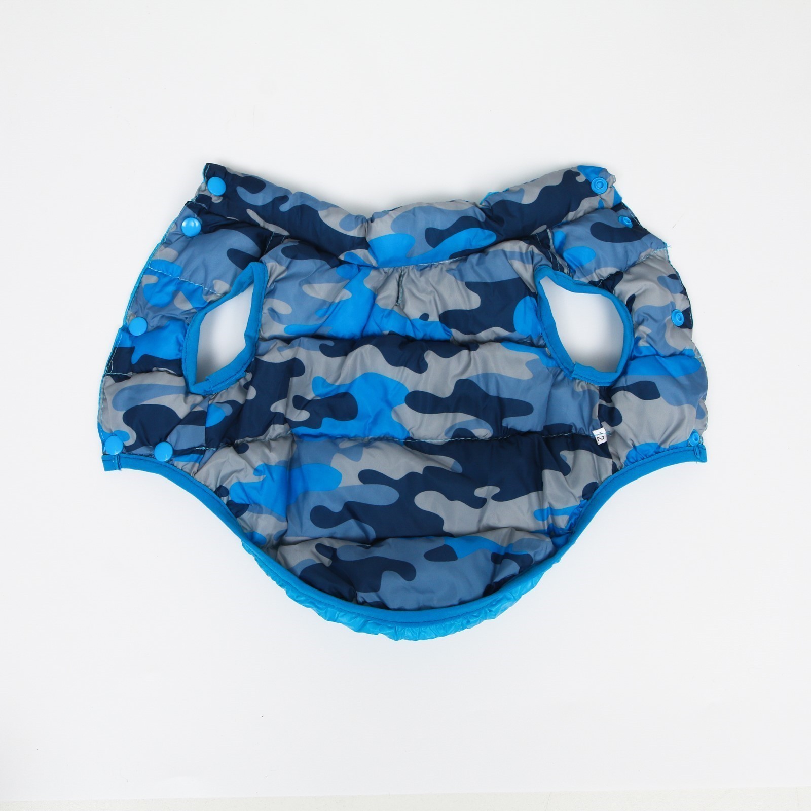 Куртка для собак Sima-Land двухсторонняя голубая - фото 5