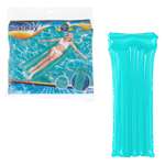 Надувной матрас для плавания Bestway 183 х 76 водяной матрац для бассейна моря речки пляжа бирюзовый