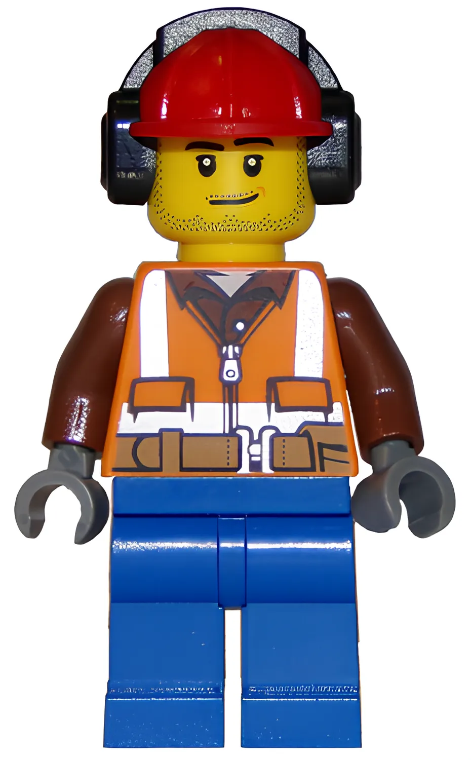 Изображение товара Минифигурка LEGO Лесник Мужчина в защитном жилете и каске Изображение товара Минифигурка LEGO Лесник Мужчина в защитном жилете и каске