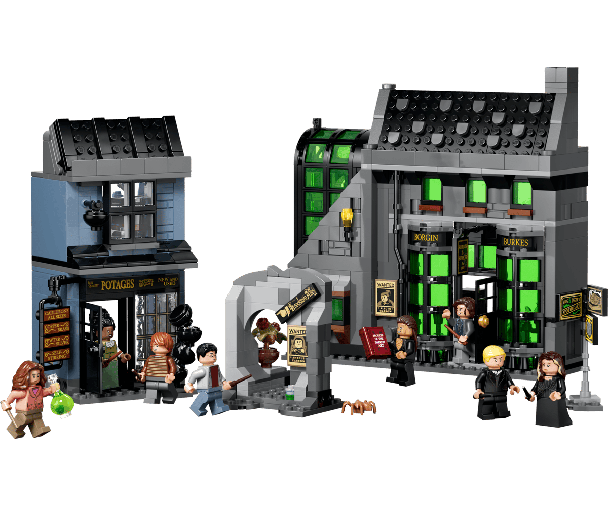 Конструктор LEGO Harry Potter Лютный переулок 788 дет. - фото 2