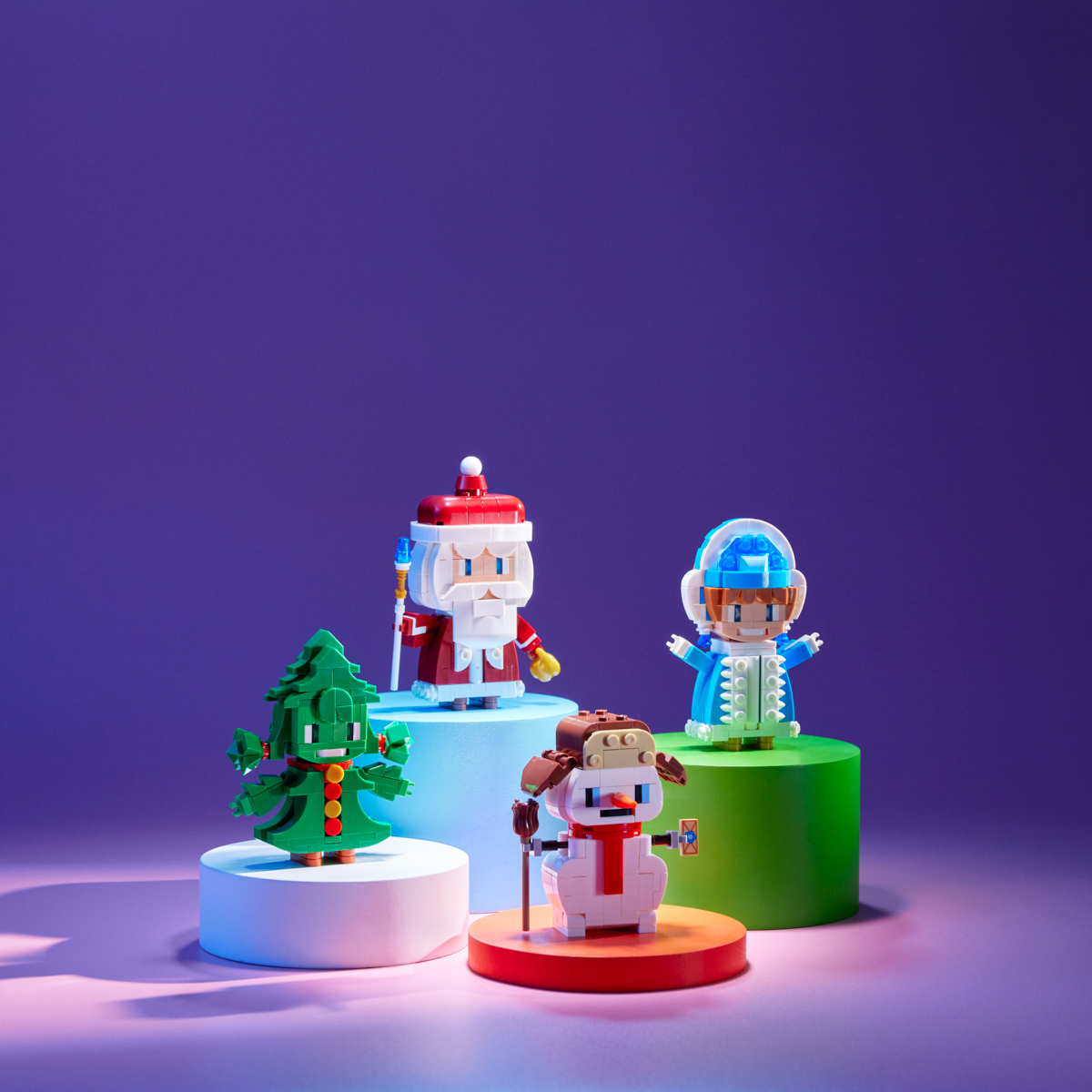 Конструктор РУБРИК Милахи Новогодние 616 дет. - фото 2