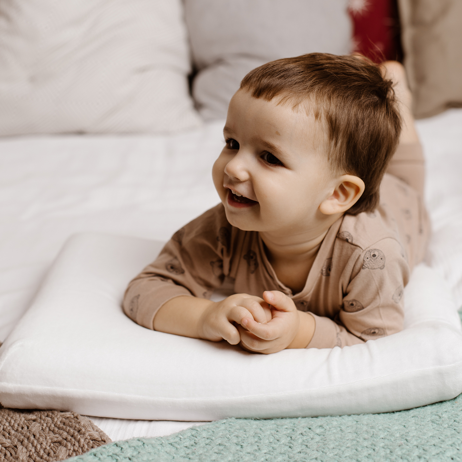 Подушка Фабрика Облаков Классика Kids ортопедическая Молочный - фото 6