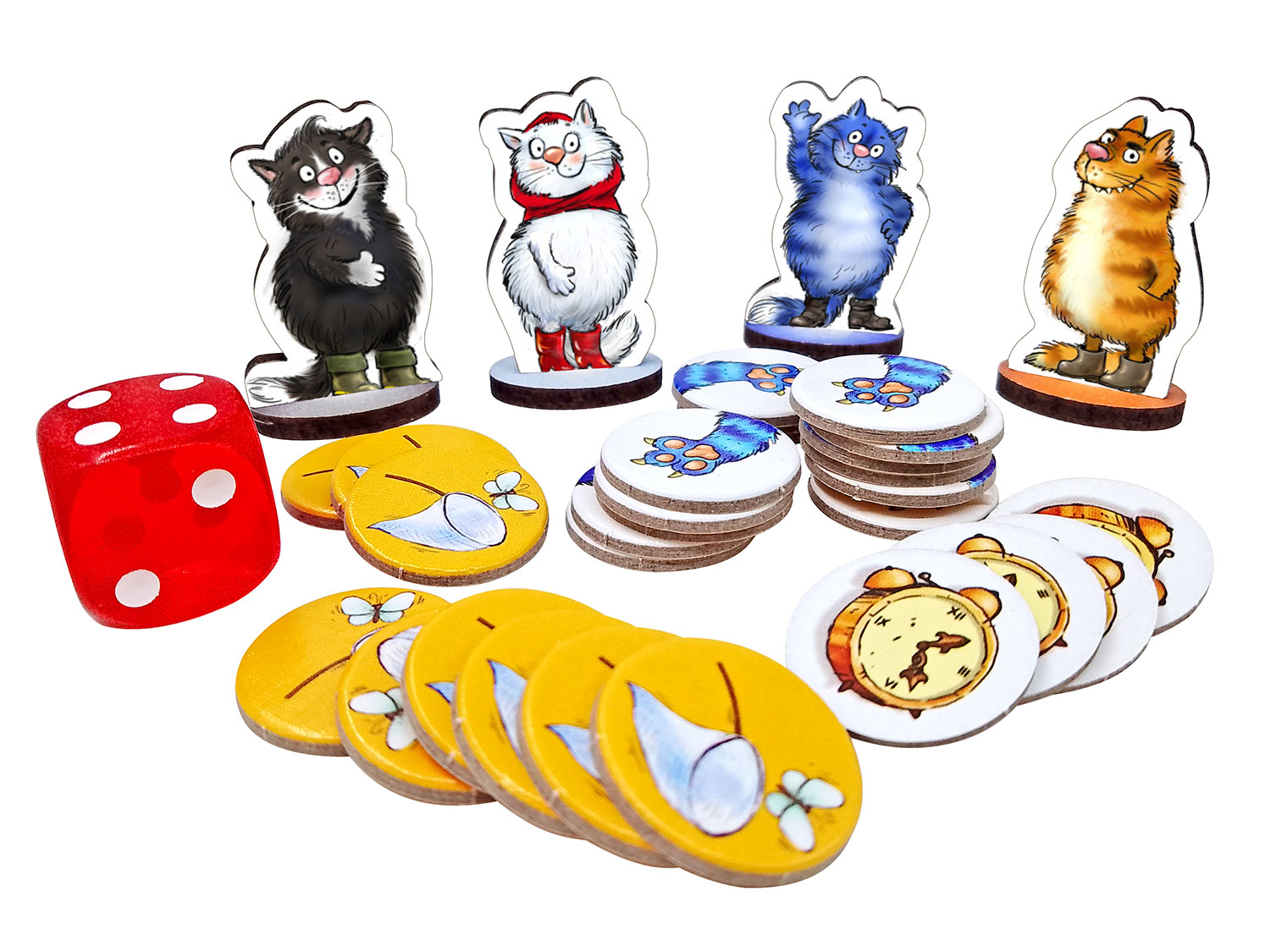 Настольная игра Нескучные игры Рыбалка в Котофеевке - фото 6