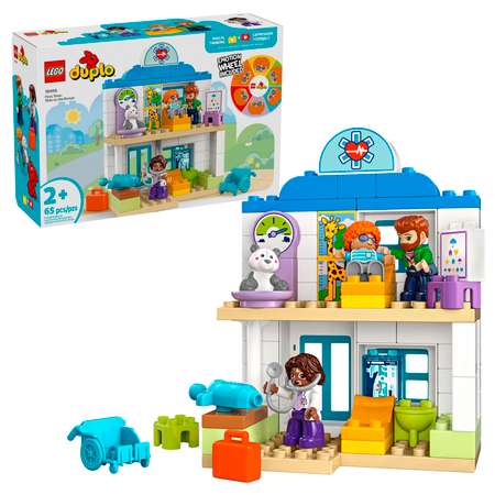 Конструктор LEGO DUPLO Первый визит к Доктору блочный