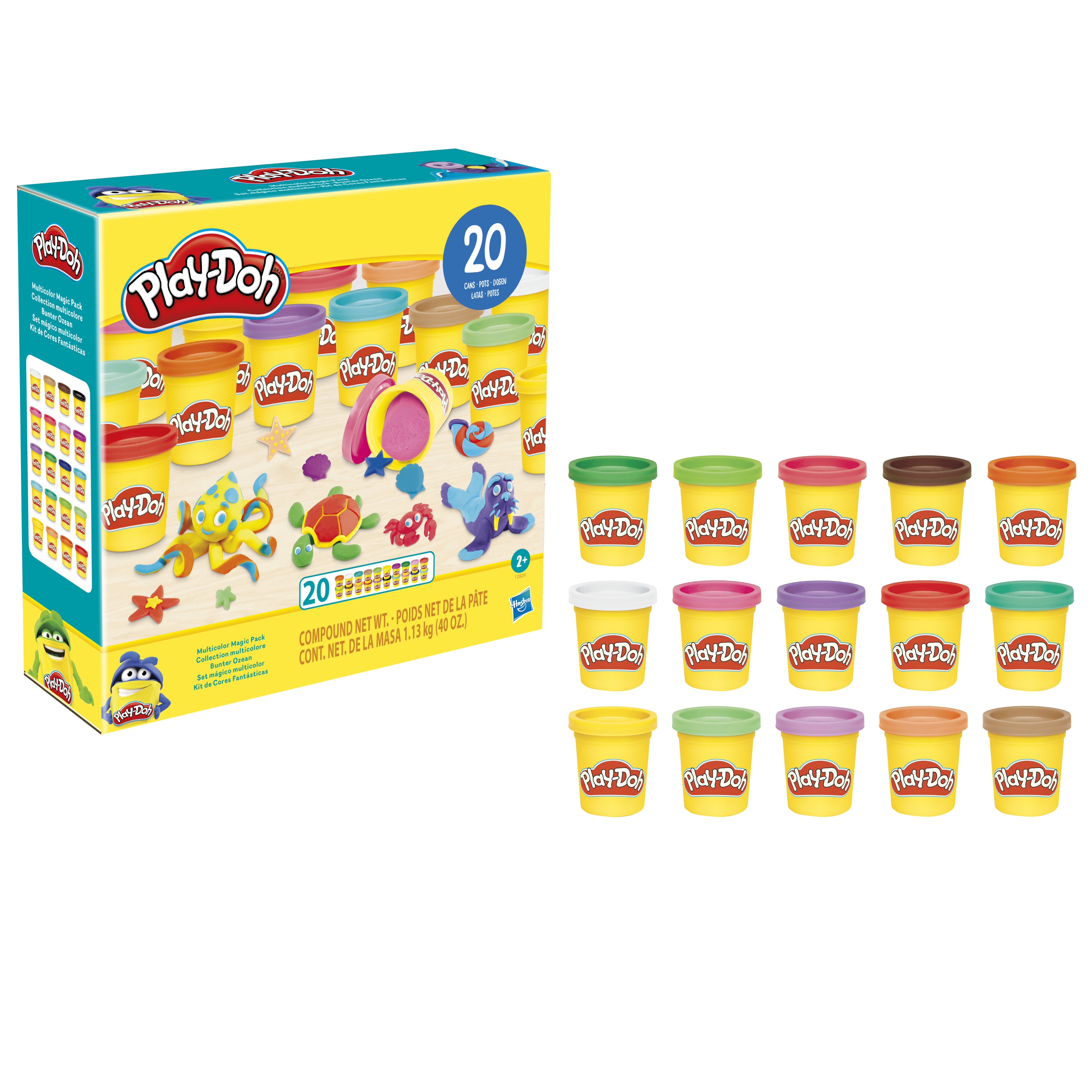 Масса для лепки Hasbro набор Play-Doh Магия цвета - фото 1