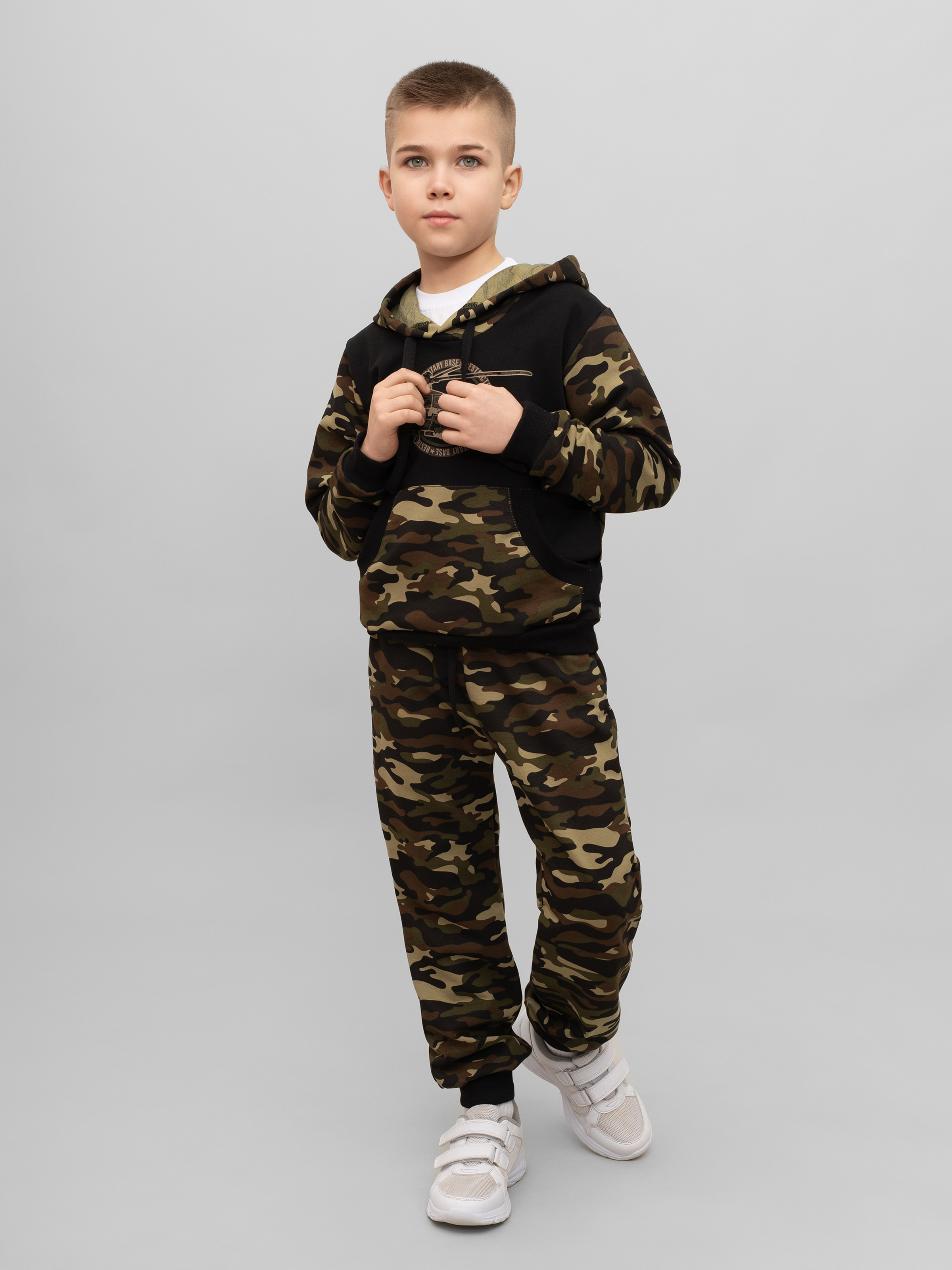 Худи и брюки Утенок 747 хаки экспедиция - фото 13