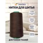Нитки для шитья для оверлока 50/2 Bestex 5000 ярдов цв 179