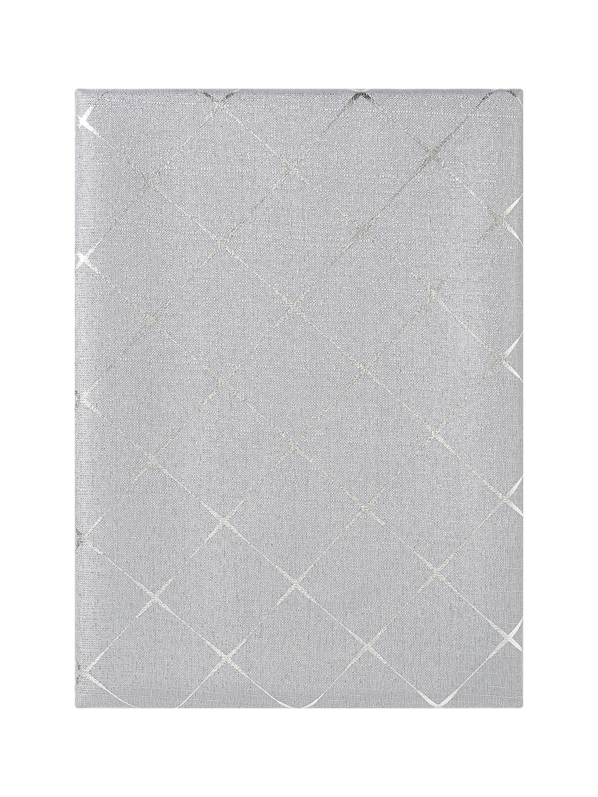 Скатерть LUCKY Золотая коллекция D180 см серебро E020300 - фото 3