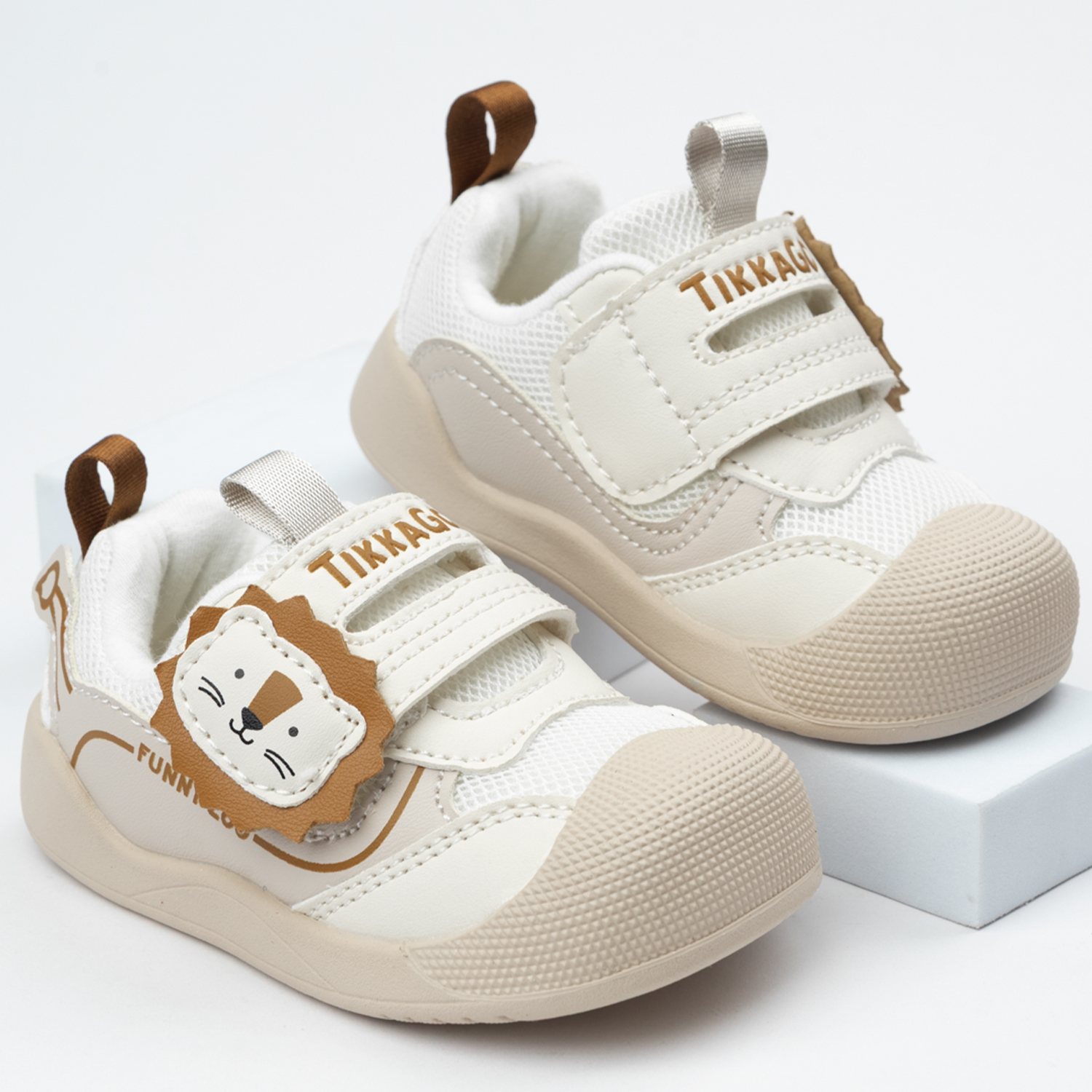 Кроссовки TikkaGo 2G09_23102_beige - фото 1