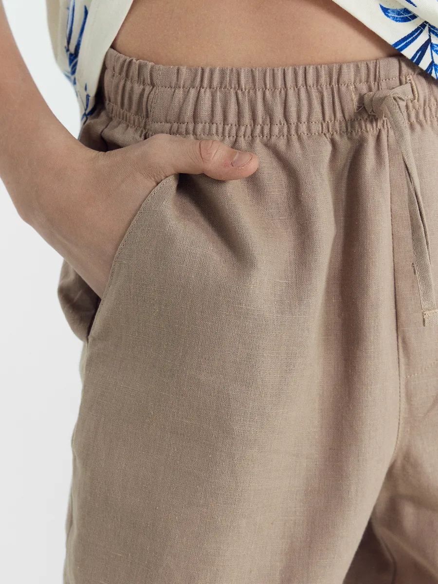 Брюки Mark Formelle (Марк Формэль) 183377/бежевый - фото 4