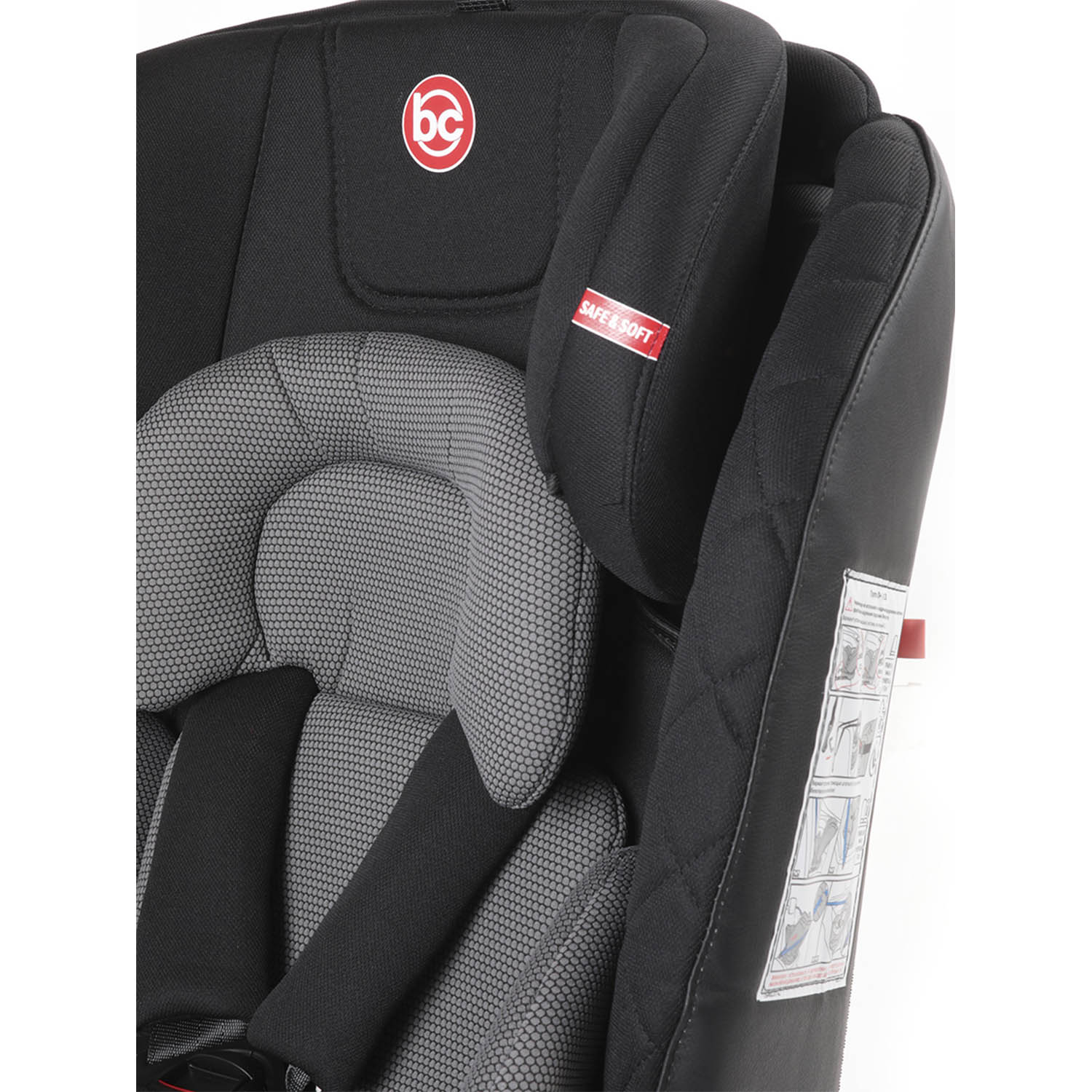 Автокресло BabyCare Shelter Isofix 0+/1/2/3 (0-36 кг) - фото 8
