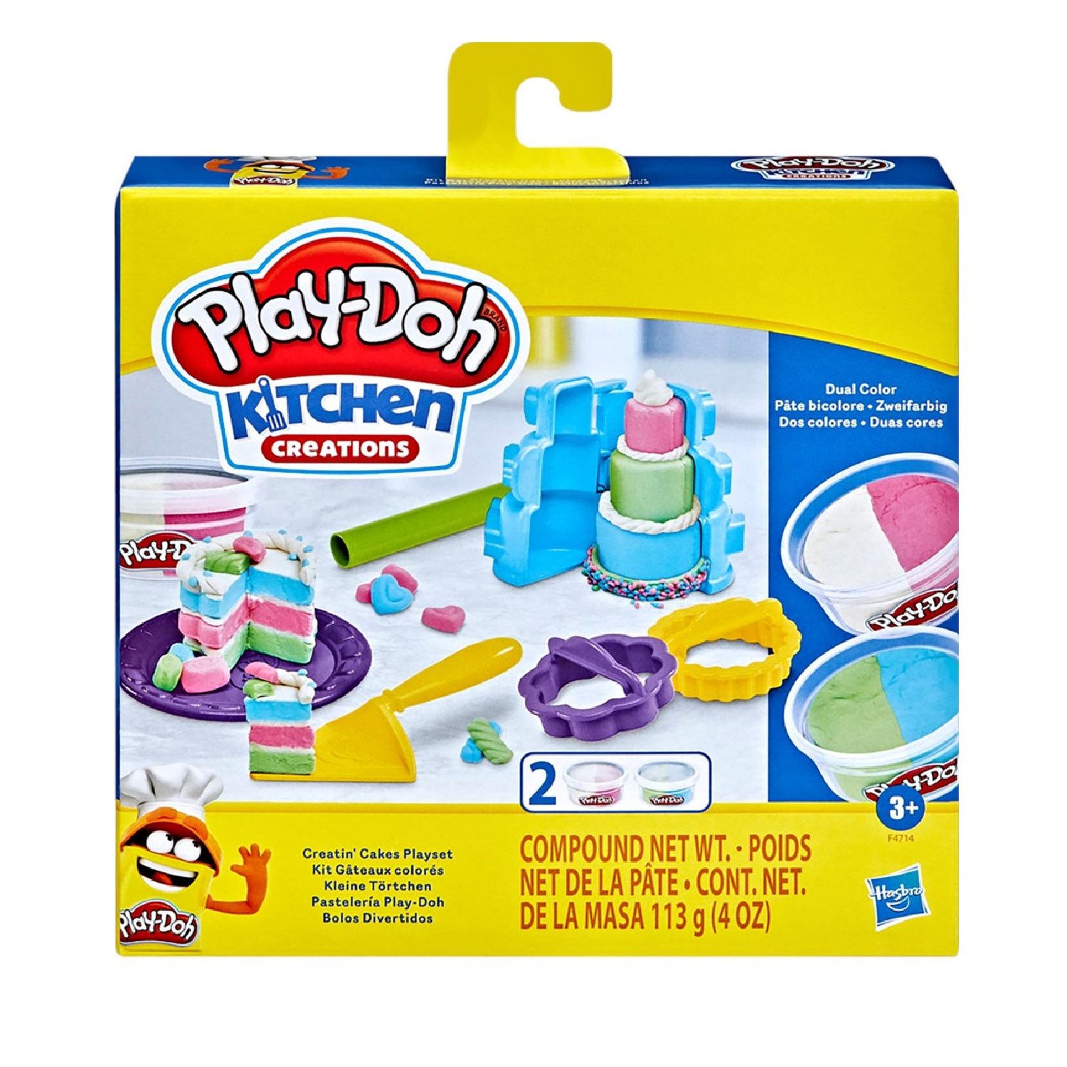 Пластилин Play-Doh Масса для лепки Печем торты - фото 1