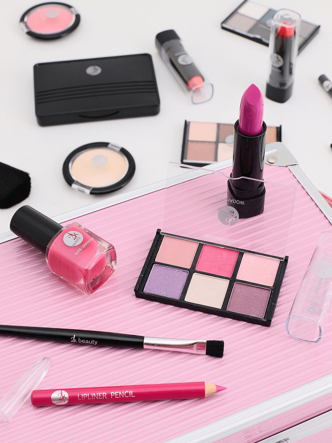 Косметический набор 2K Beauty New York pink - фото 10