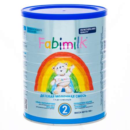 Смесь молочная FABIMILK 2 900г с 6месяцев