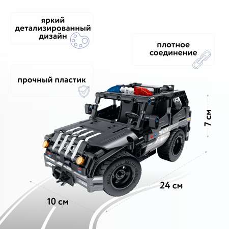 Конструктор Im.Master Полицейская машина блочный