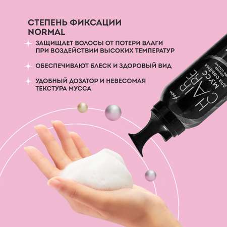 Мусс для объёма FARA нормальной фиксации 350 мл