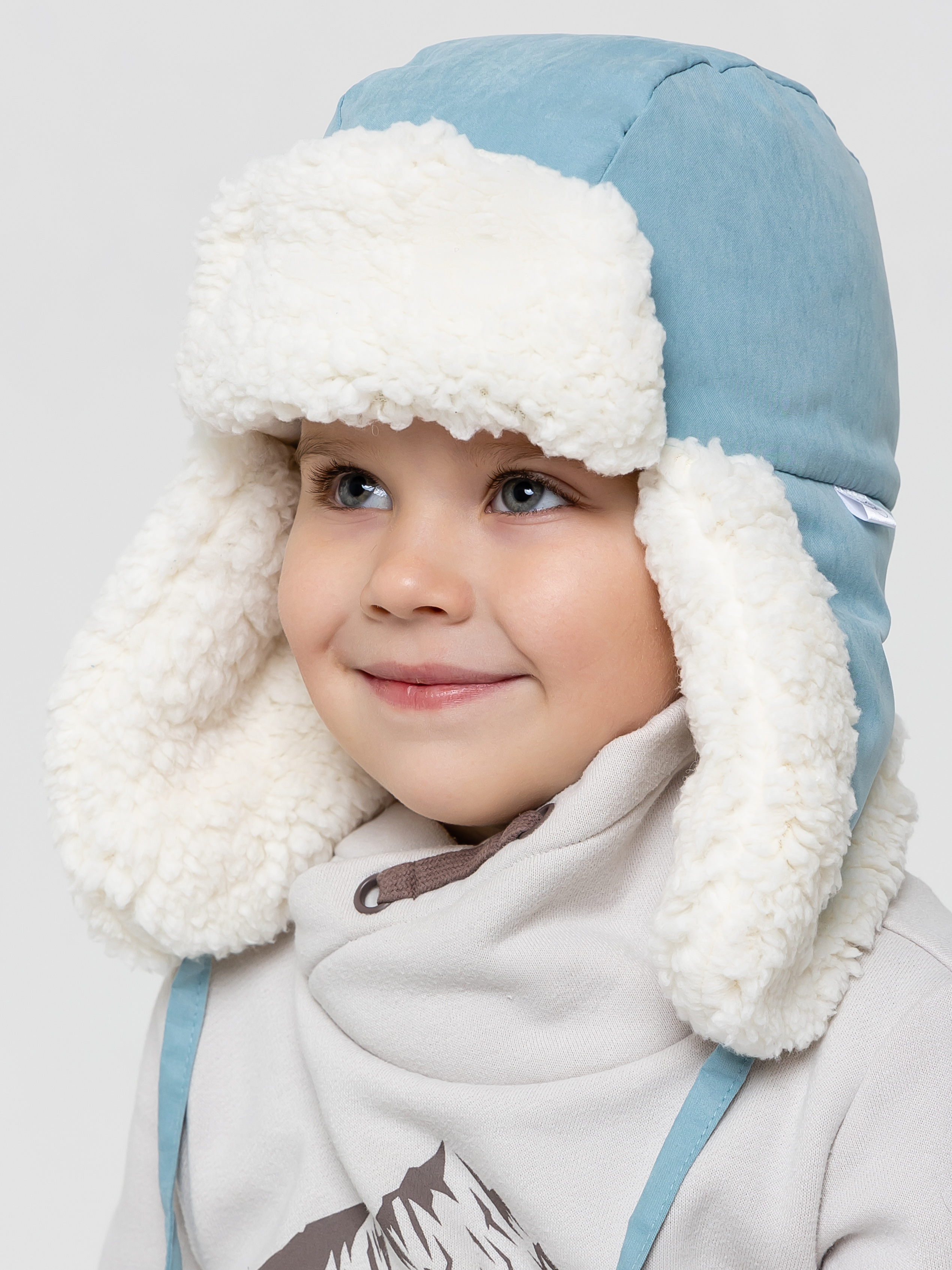 Шапка-ушанка Timpuh ushanka-aqua - фото 1