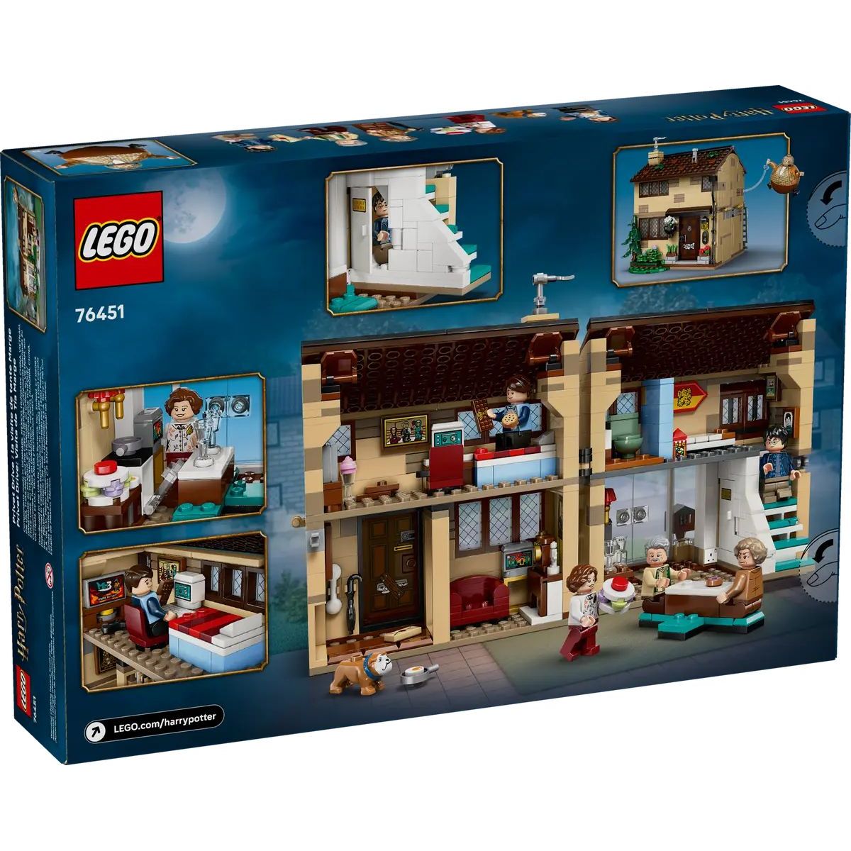 Конструктор LEGO Harry Potter Бирючиновая аллея 639 дет. - фото 7