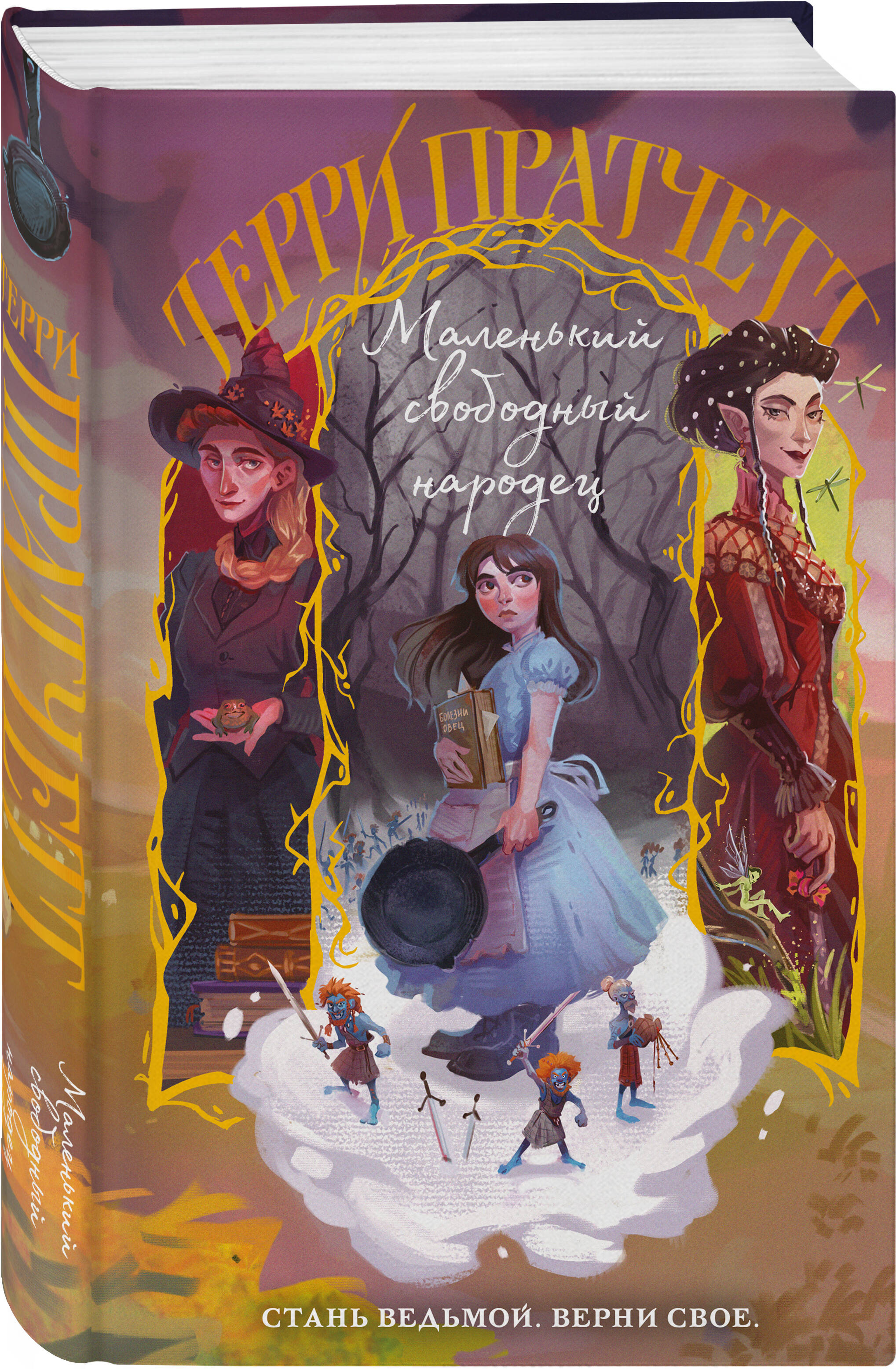 Книга Эксмо Маленький свободный народец (Плоский мир: Тиффани Болен #1) - фото 1