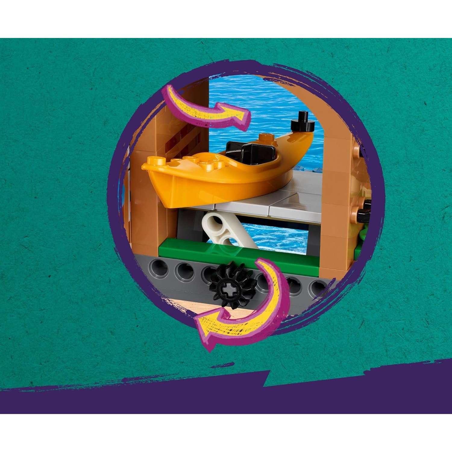 Конструктор LEGO Friends Лагерь Водные виды спорта 628 дет. - фото 9