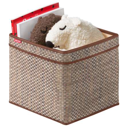 Корзина для хранения CASY HOME с ручками 25х25х25см бежевый ВА-032