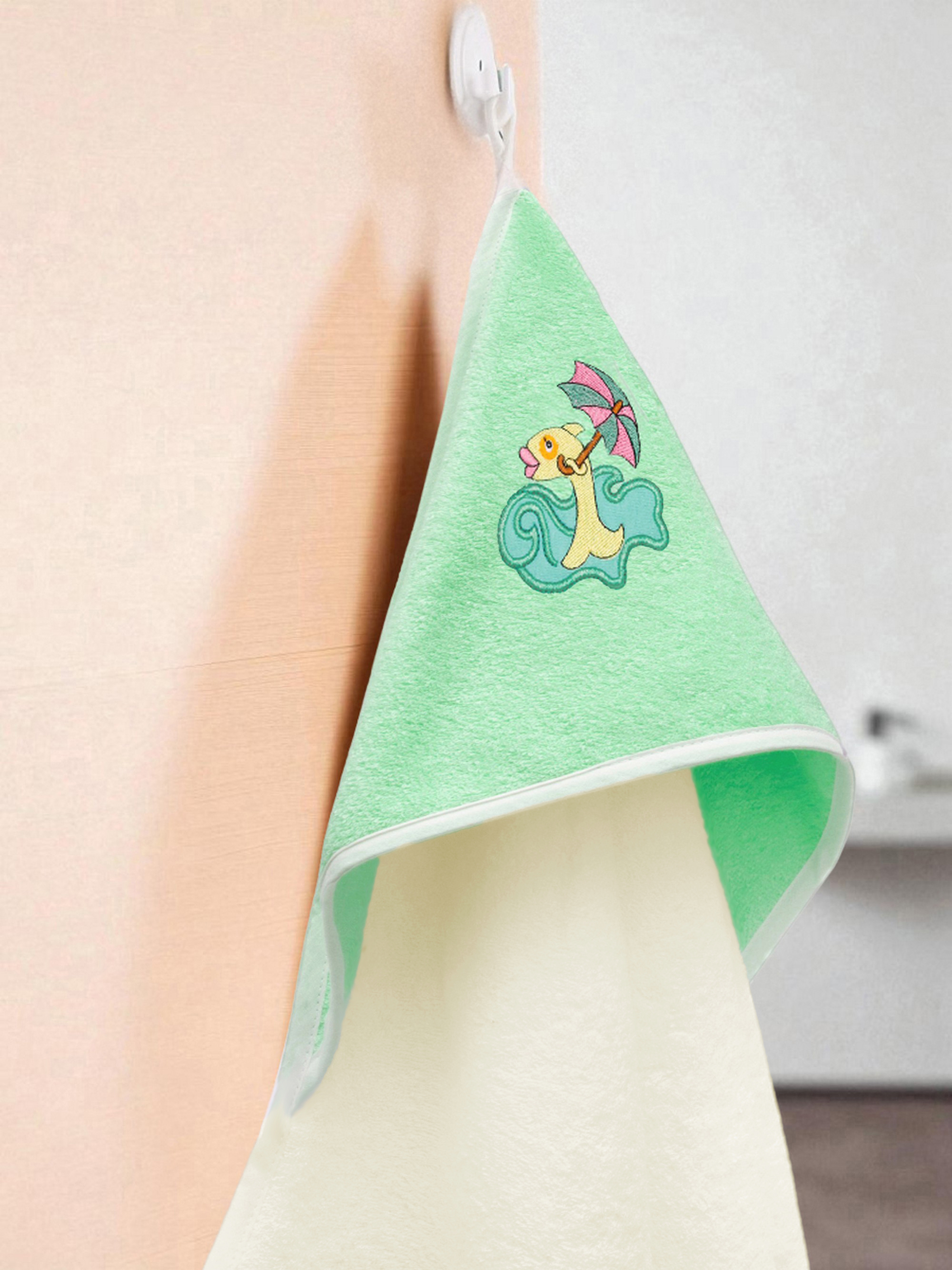 Полотенце уголок Wellness Малыш-00/53_Р 80 x 100 см 1 шт. - фото 4