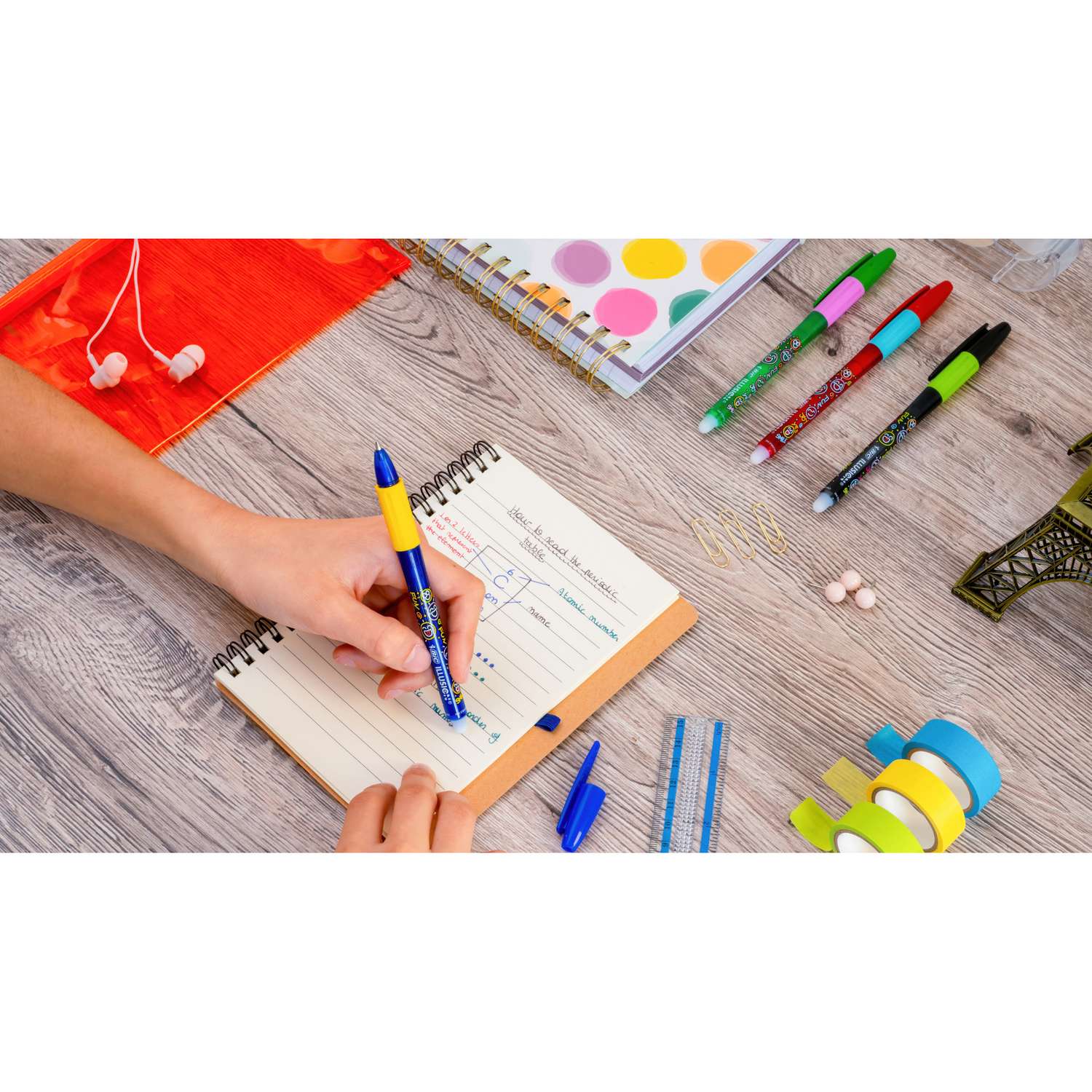Ручка гелевая BIC 1 шт. - фото 8