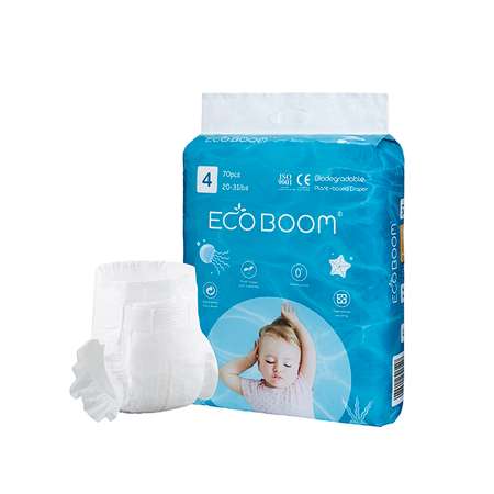 Подгузники ECO BOOM Eco L 70 шт.